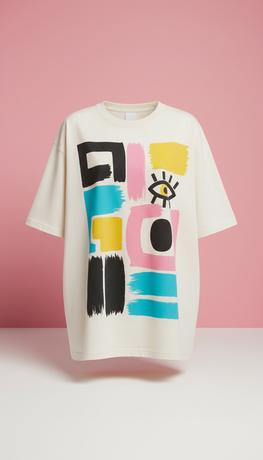 Oversized Graphic Cotton Tee