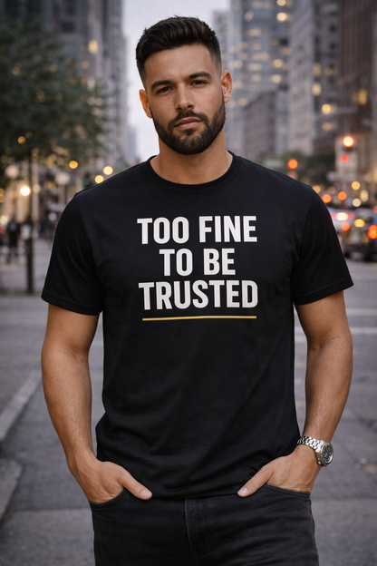 Too Fine to Be Trusted Tee | VBD Couture