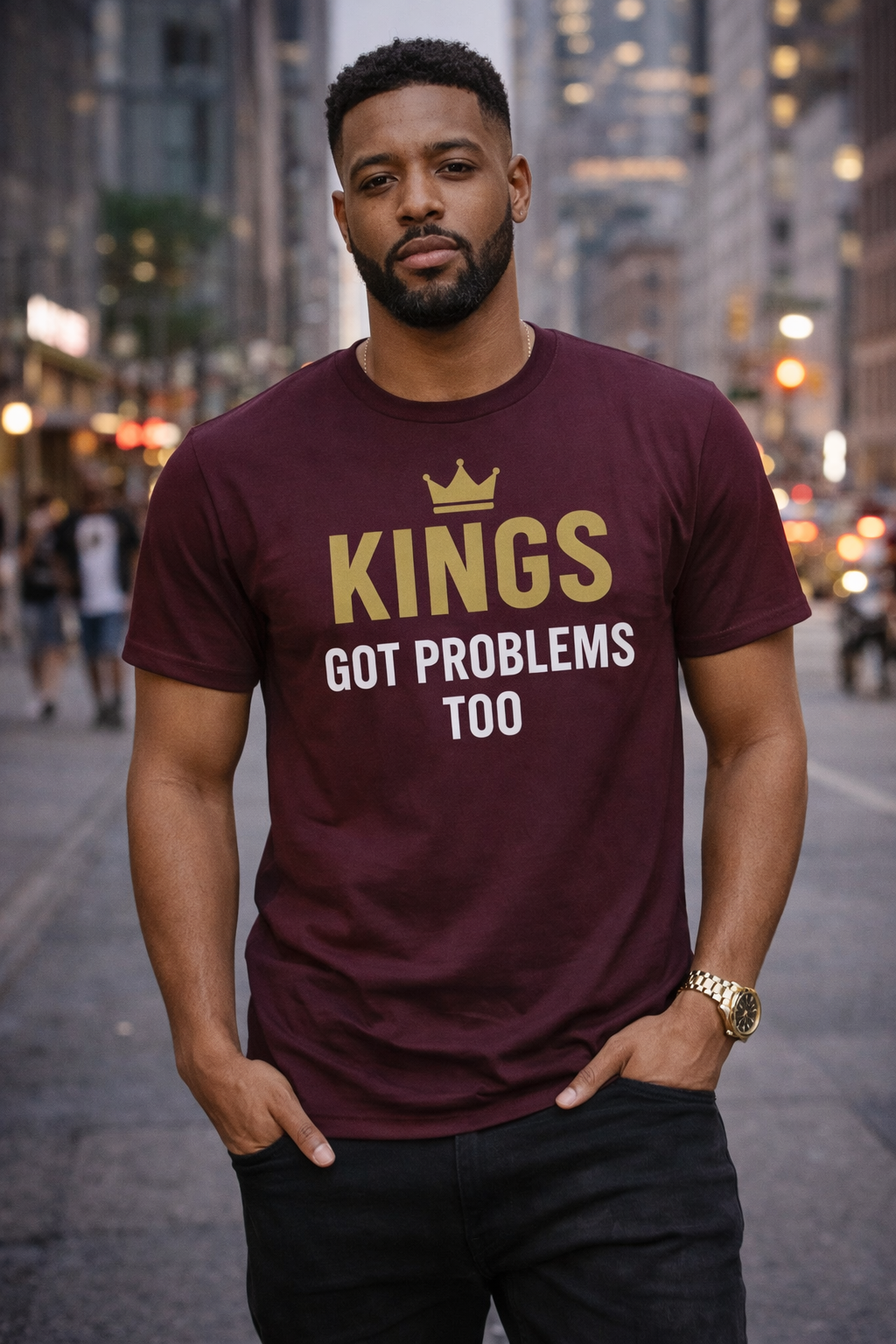 Kings Got Problems Too Tee | VBD Couture