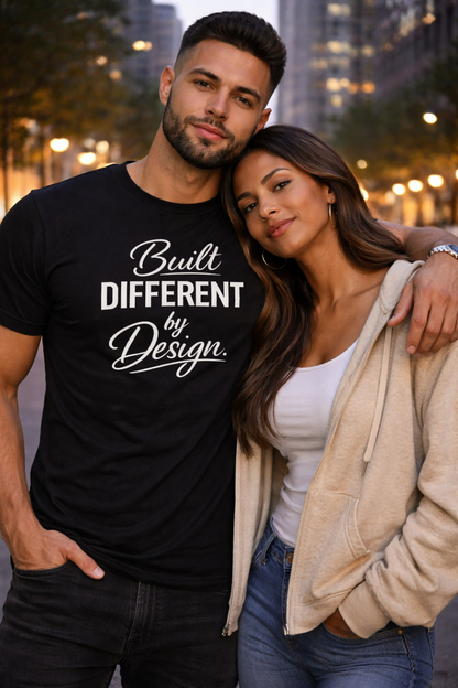 Built Different by Design Shirt | VBD Couture